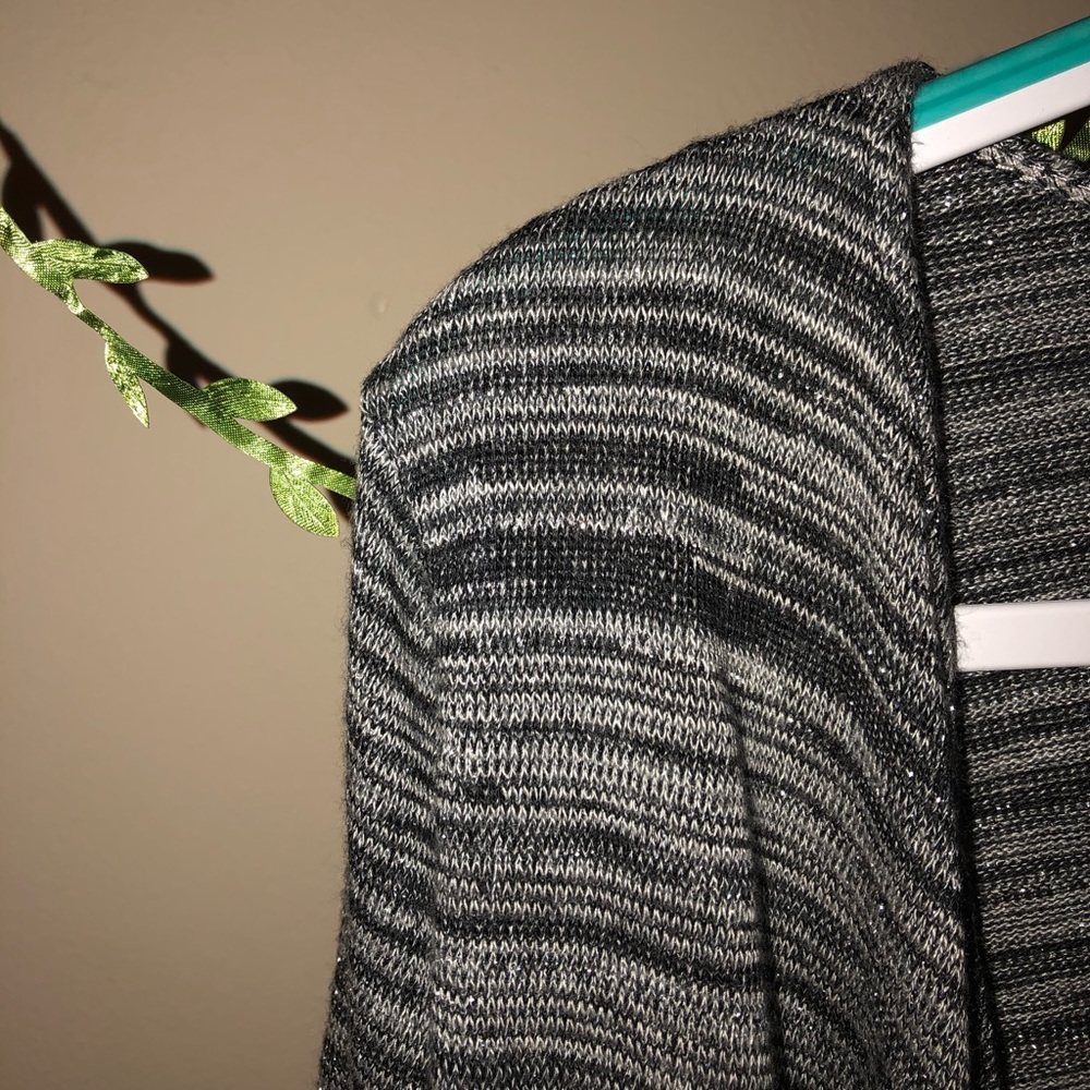Black & Silver cardigan